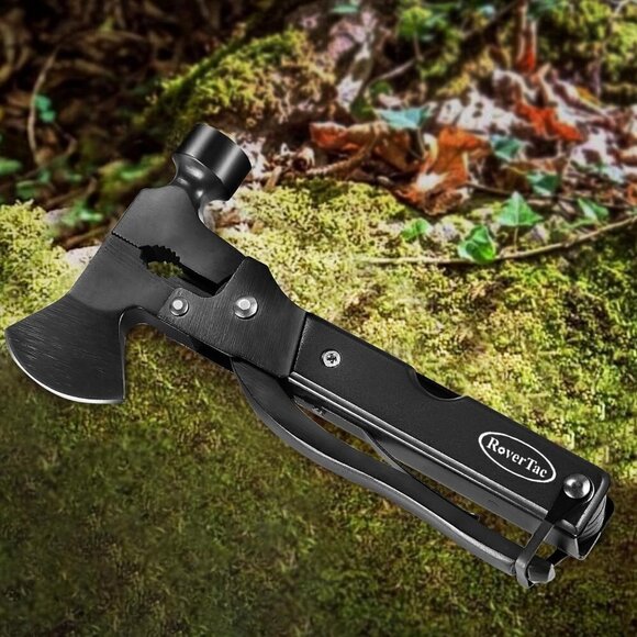 Axe Hatchet Camping Multitool Gear Tool Knife Hammer Pliers Saw Screwdri… - Picture 4 of 8